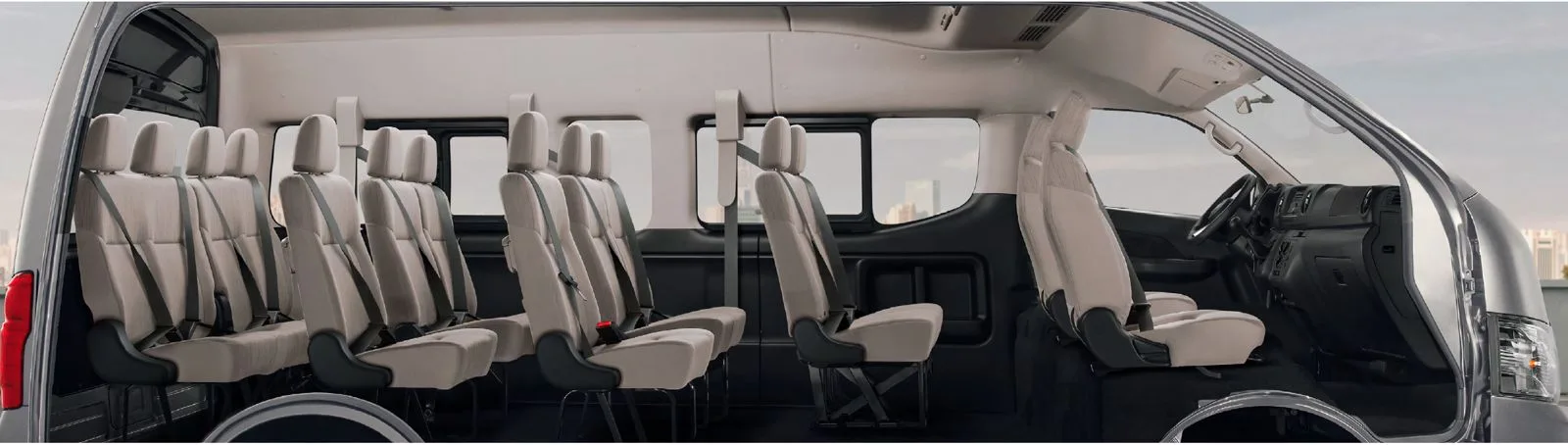 Interior de unidad de Transporte MAC